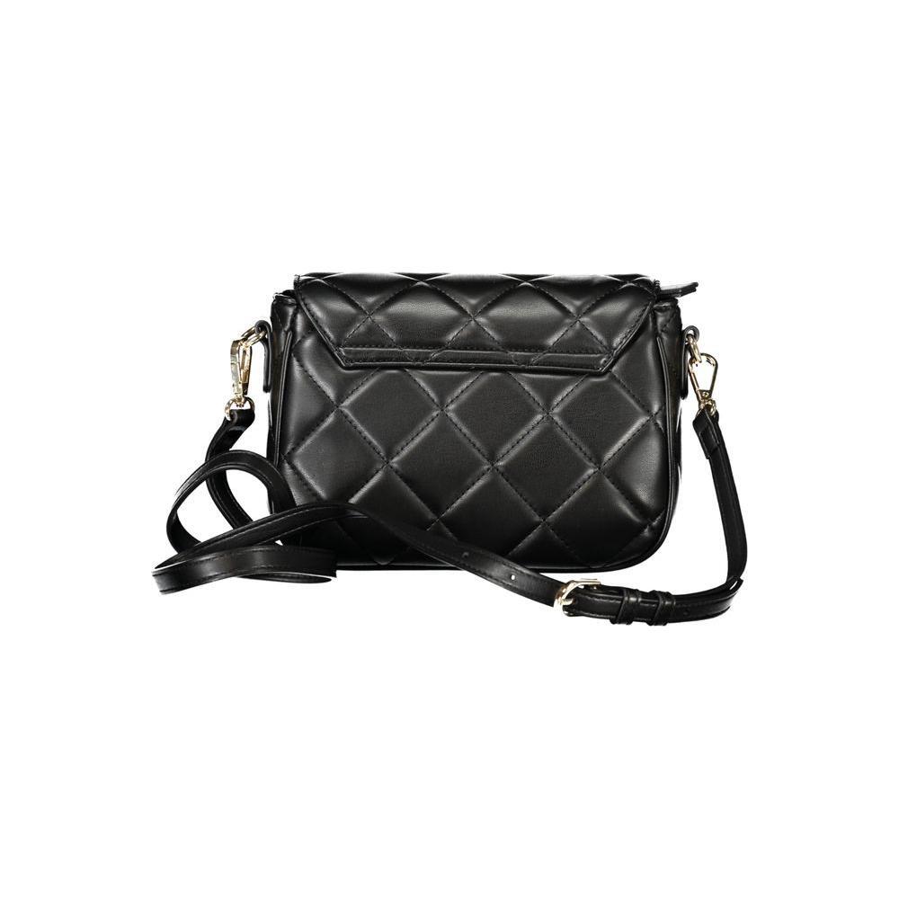 Mario Valentino Black Polyethylene Women Handbag VA-32766