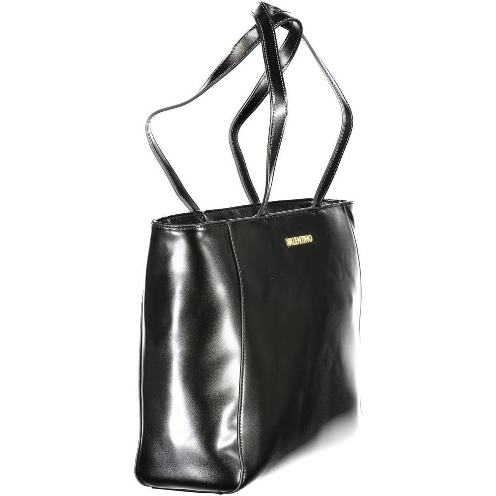 Mario Valentino Black Polyethylene Women Handbag VA-34685