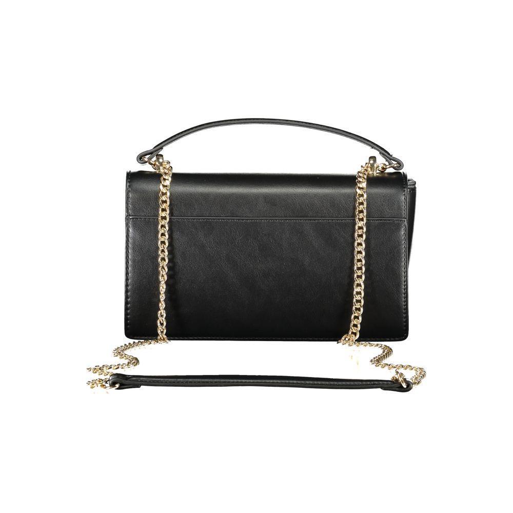 Mario Valentino Black Polyethylene Women Handbag VA-34698