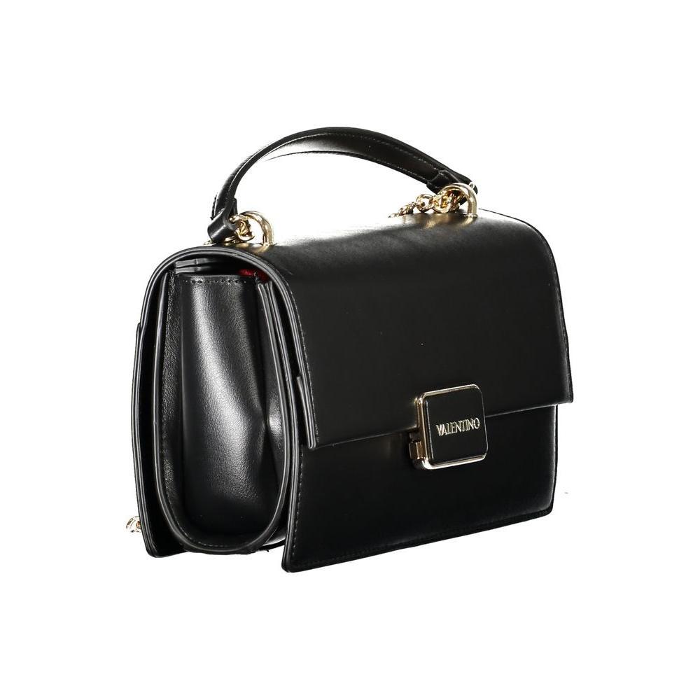 Mario Valentino Black Polyethylene Women Handbag VA-34698