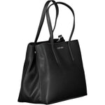Calvin Klein Black Polyester Women Handbag CA-37286