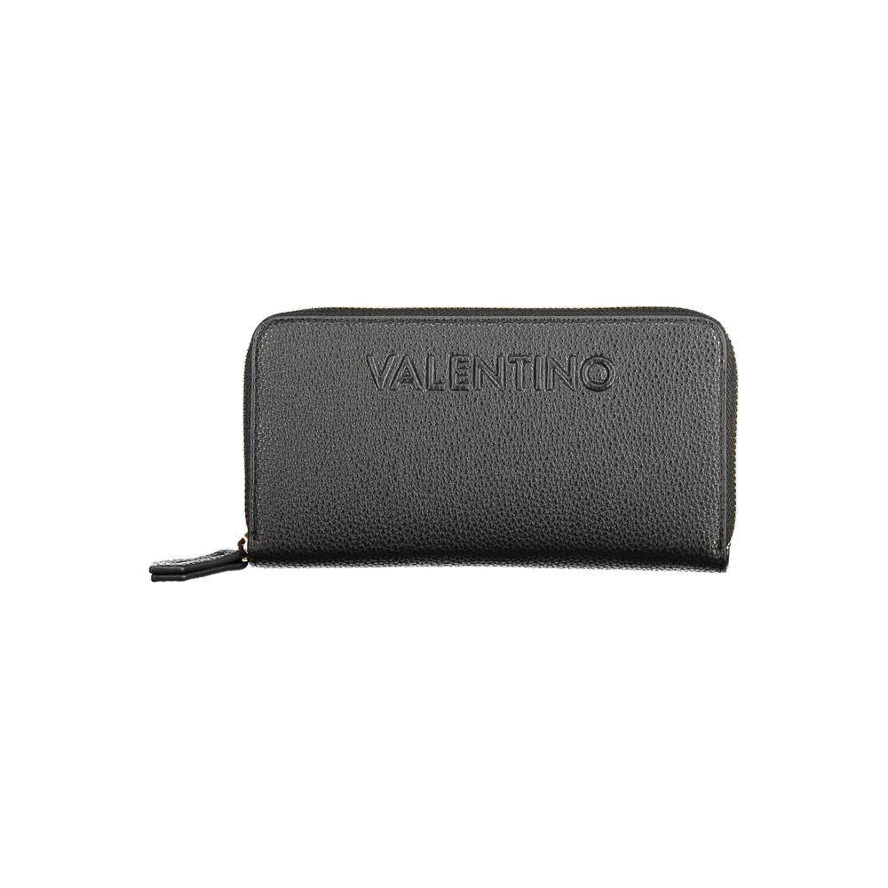 Mario Valentino Black Polyethylene Wallet VA-36211