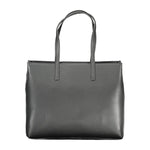 Calvin Klein Black Polyester Women Handbag CA-36297