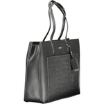 Calvin Klein Black Polyester Women Handbag CA-36297