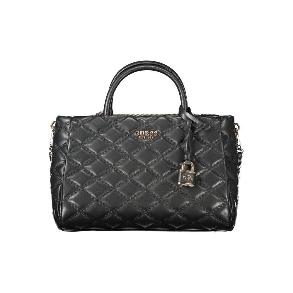Guess Jeans Black Polyethylene Women Handbag GU-34823