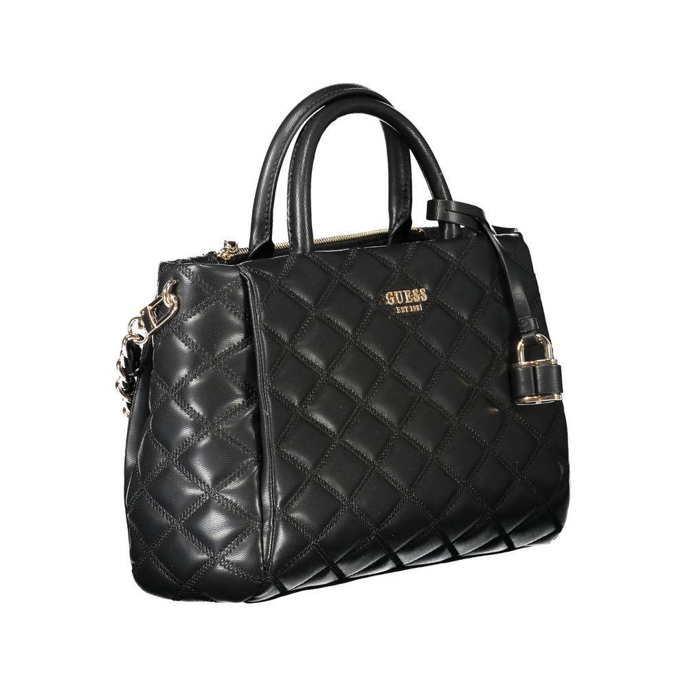 Guess Jeans Black Polyethylene Women Handbag GU-34823