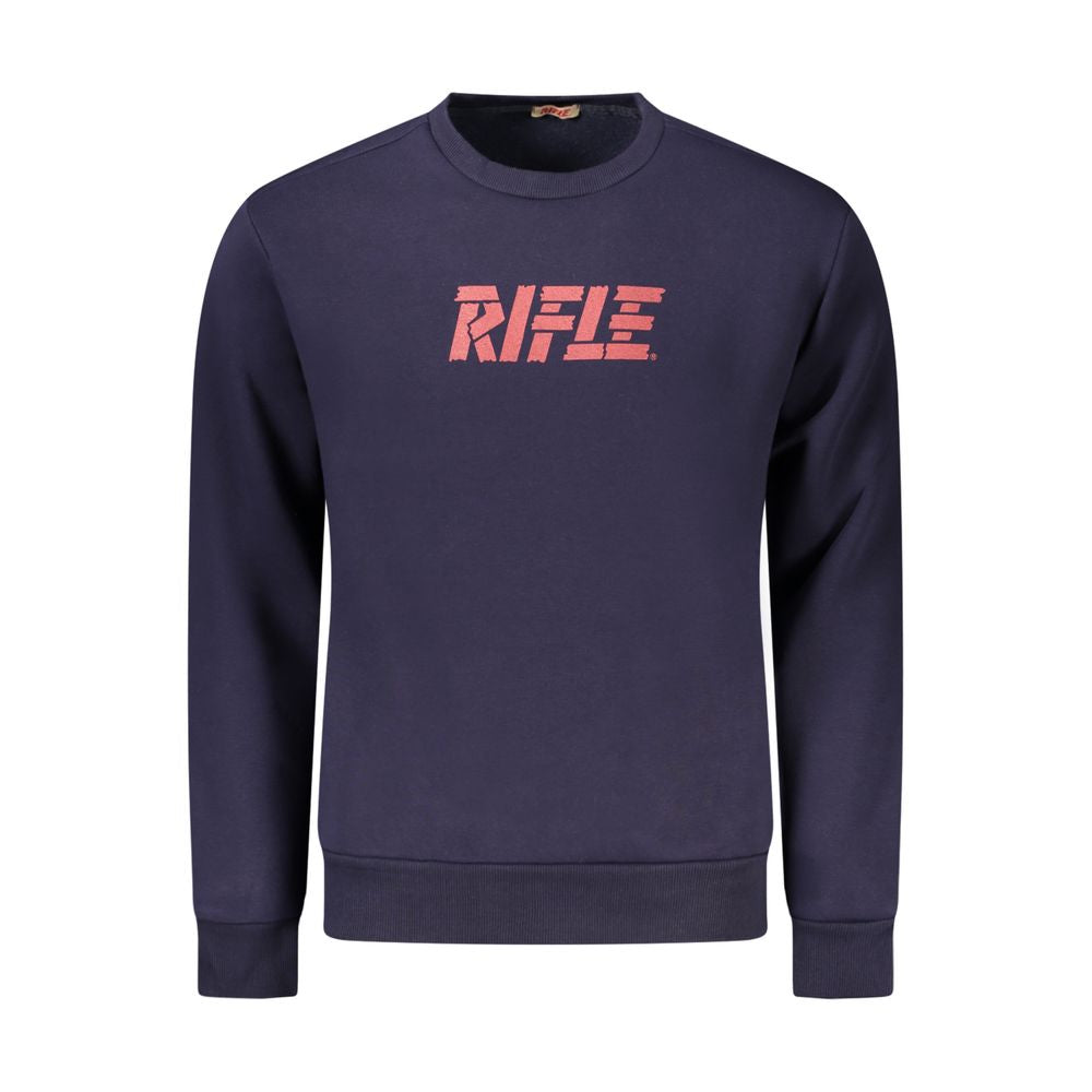 Rifle Blue Cotton Men Sweater RI-33024-XL