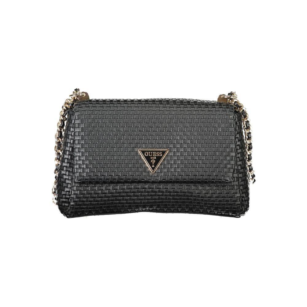 Guess Jeans Black Polyethylene Women Handbag GU-33963