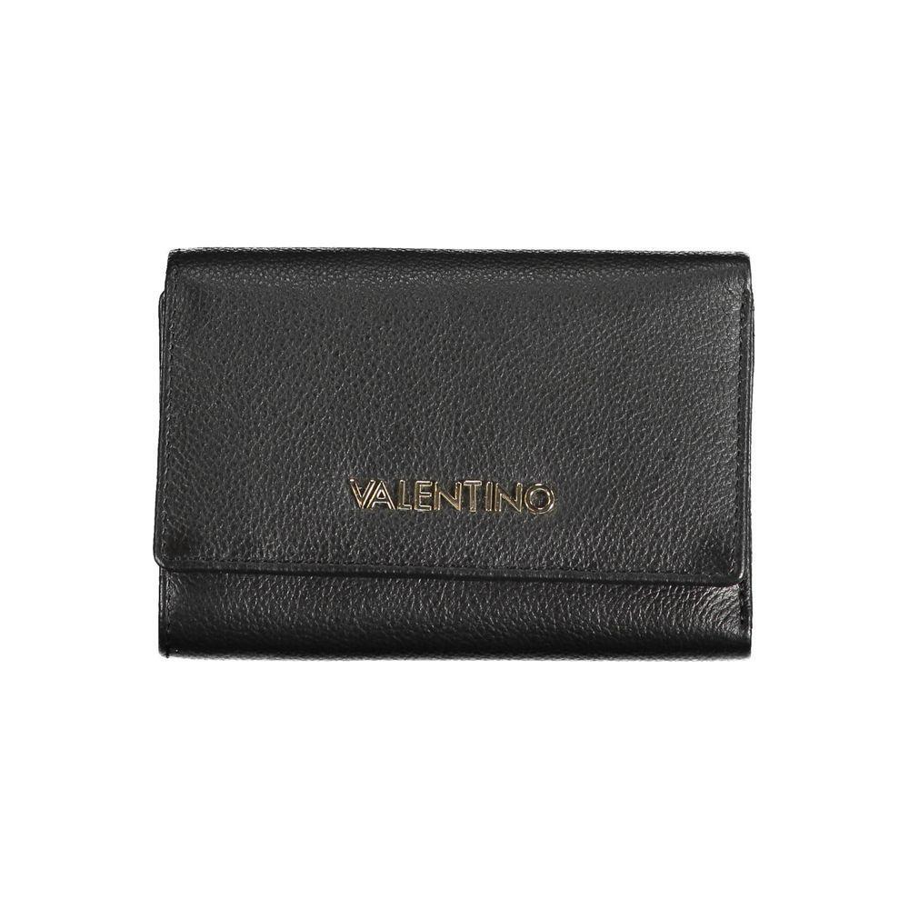 Mario Valentino Black Polyethylene Wallet VA-22535