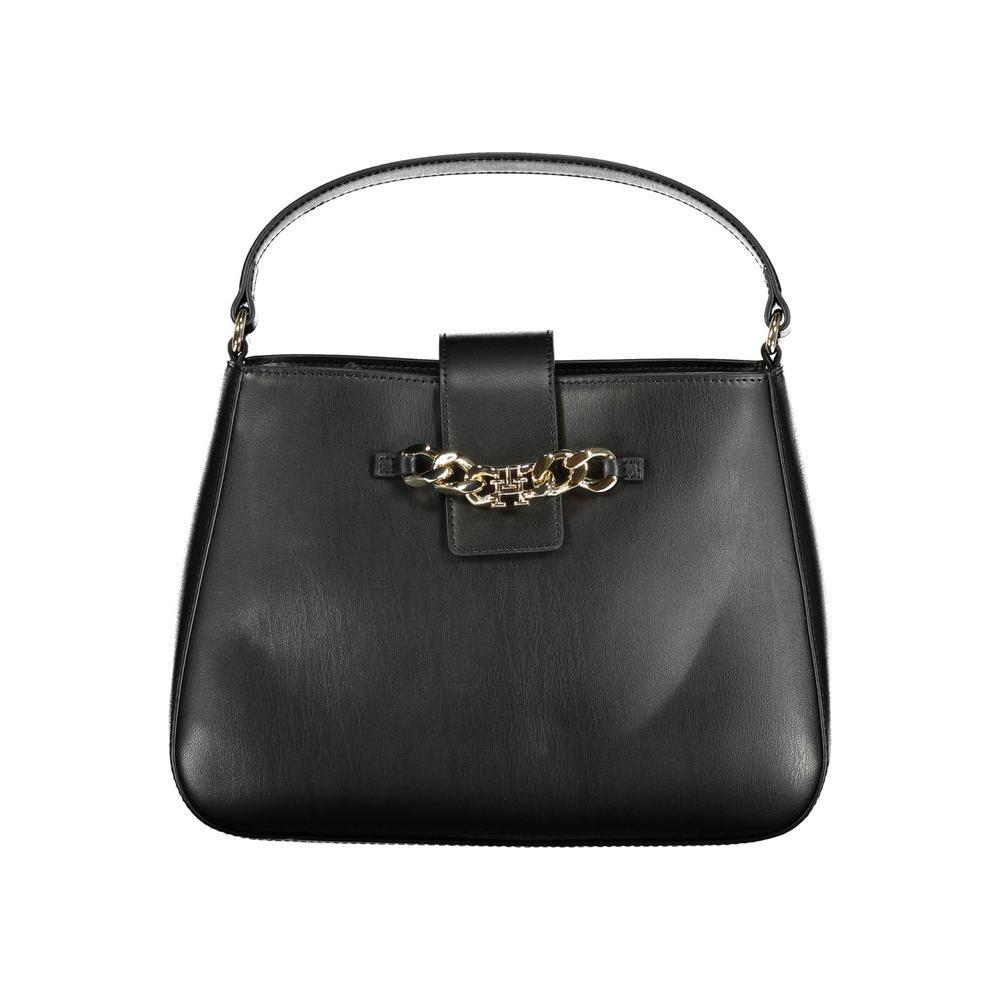 Tommy Hilfiger Black Polyethylene Handbag TO-27510