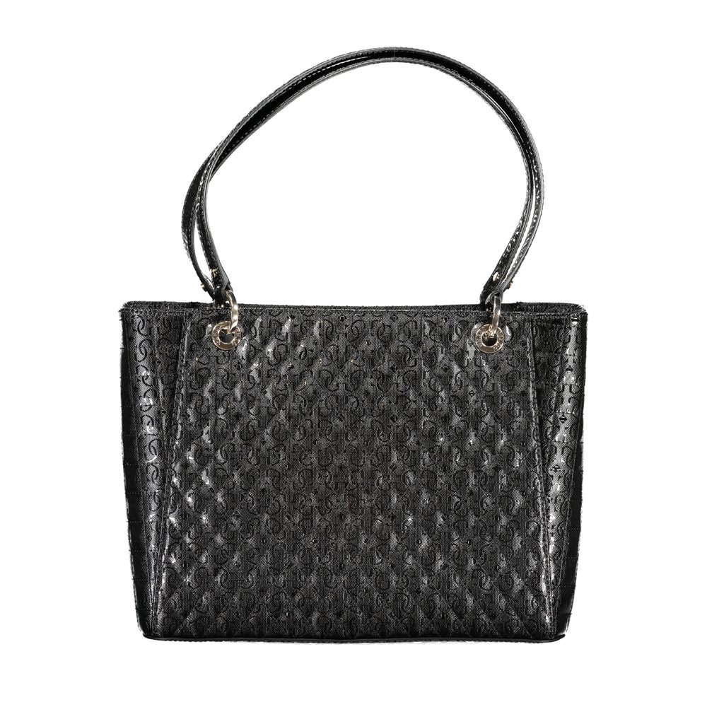 Guess Jeans Black Polyethylene Handbag GU-30909
