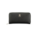 Tommy Hilfiger Black Polyethylene Women Wallet TO-36339