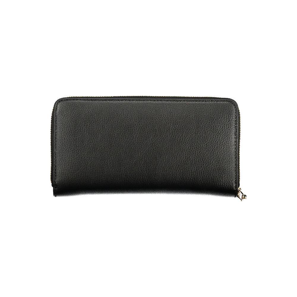 Tommy Hilfiger Black Polyethylene Women Wallet TO-36339