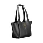 Tommy Hilfiger Black Polyethylene Women Handbag TO-17474