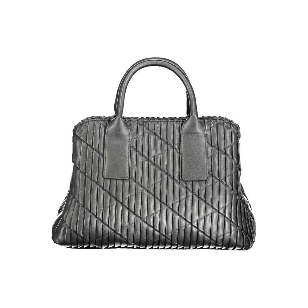 Mario Valentino Black Polyethylene Handbag VA-31046