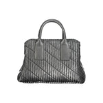 Mario Valentino Black Polyethylene Handbag VA-31046