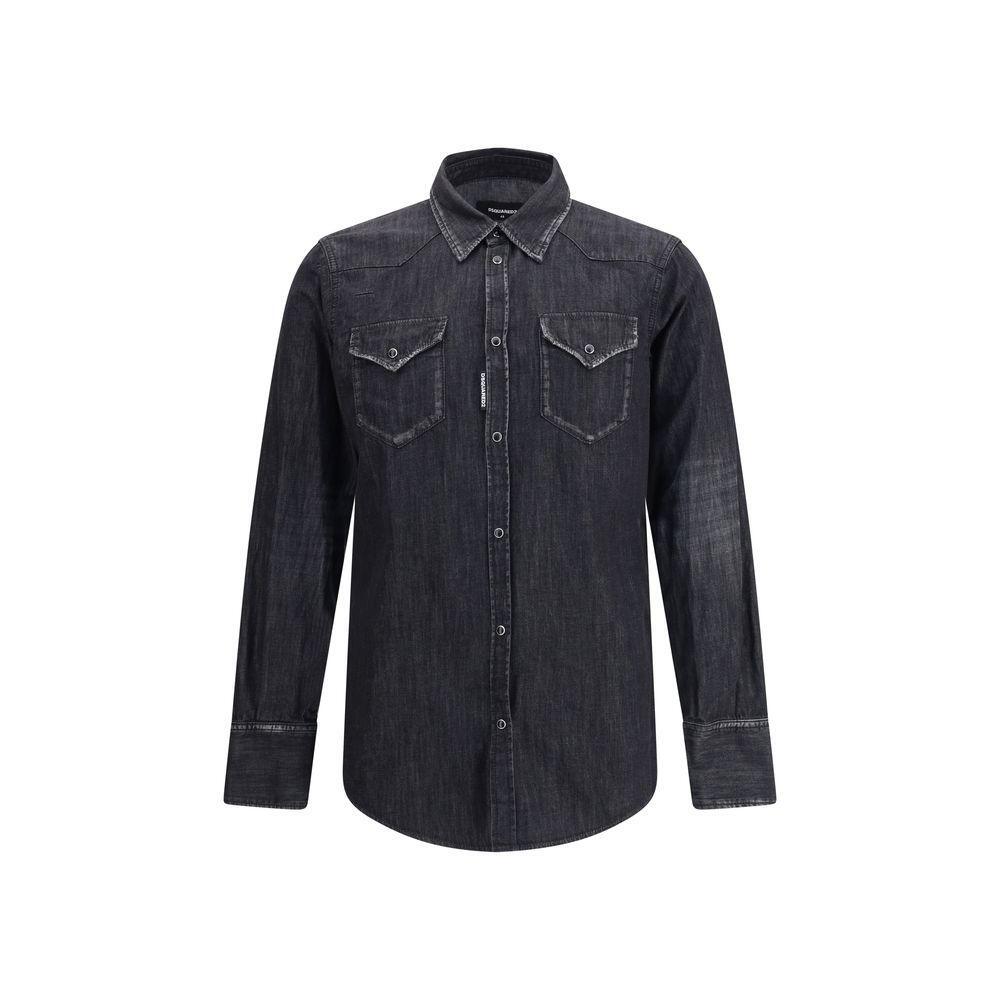 Dsquared² Classic Western Shirt DS-S74DM0936S30826900-IT46 | S