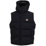 Dolce & Gabbana Black Polyester Sleveless Jacket DO-8354676-IT50 | L