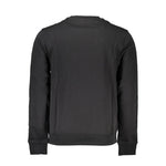 Harmont & Blaine Sleek Black Long-Sleeved Crew Neck Sweatshirt HA-23602-XL
