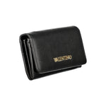 Mario Valentino Black Polyethylene Wallet VA-36191