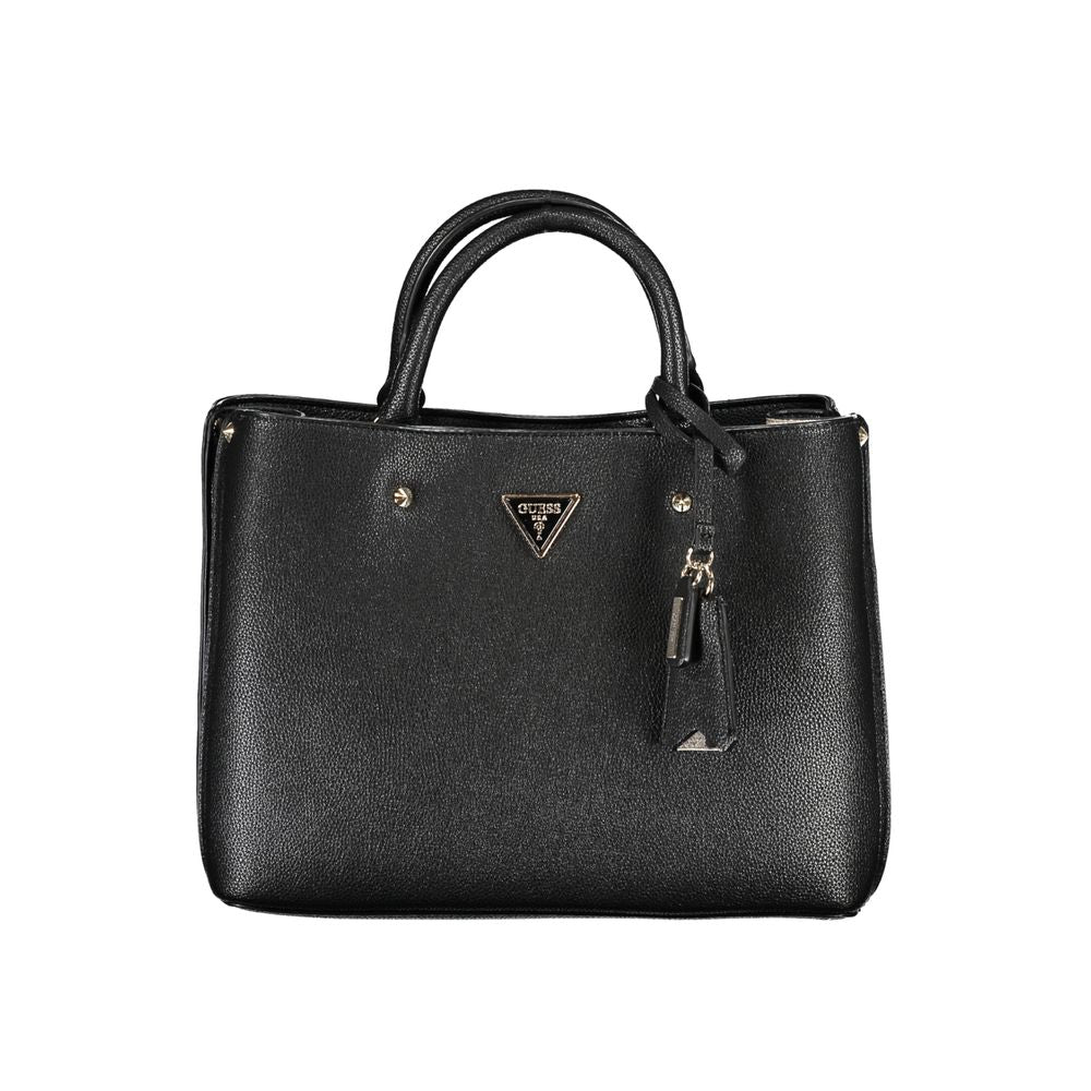 Guess Jeans Black Polyethylene Handbag GU-23622