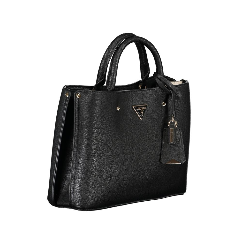 Guess Jeans Black Polyethylene Handbag GU-23622