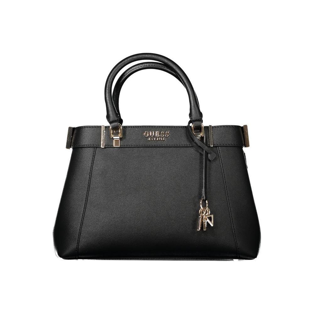Guess Jeans Black Polyethylene Women Handbag GU-34822