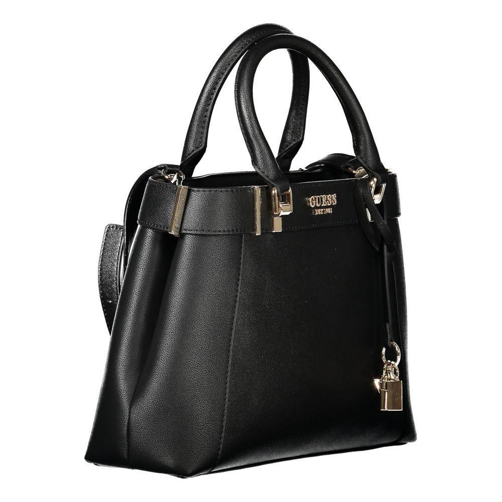 Guess Jeans Black Polyethylene Women Handbag GU-34822