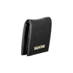 Mario Valentino Black Polyethylene Wallet VA-36158