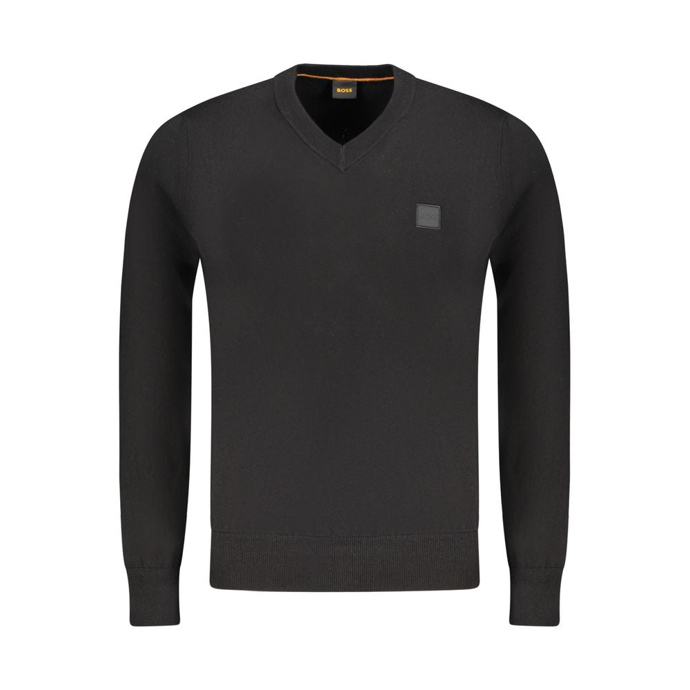 Hugo Boss Black Cotton Sweater BO-38684-S