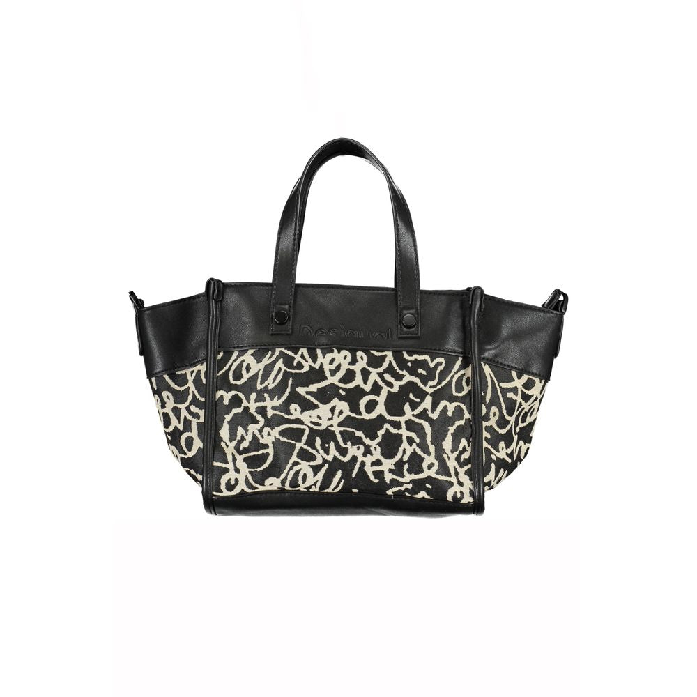 Desigual Black Polyester Handbag DE-24434