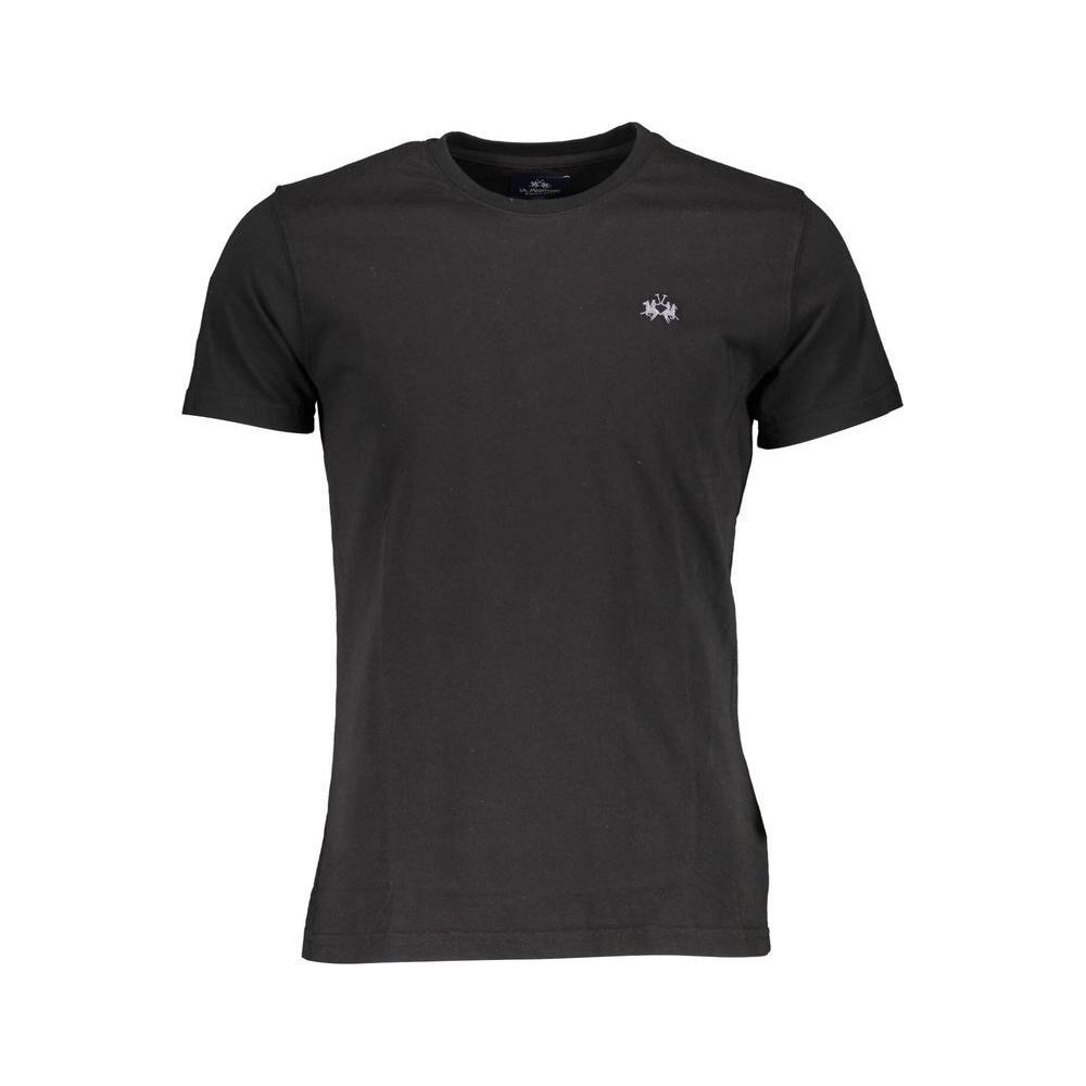 La Martina Elegant Short Sleeve Crew Neck Tee LA-26390-L