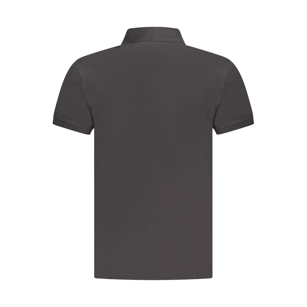 Timberland Black Cotton Men Polo Shirt TI-35446-S