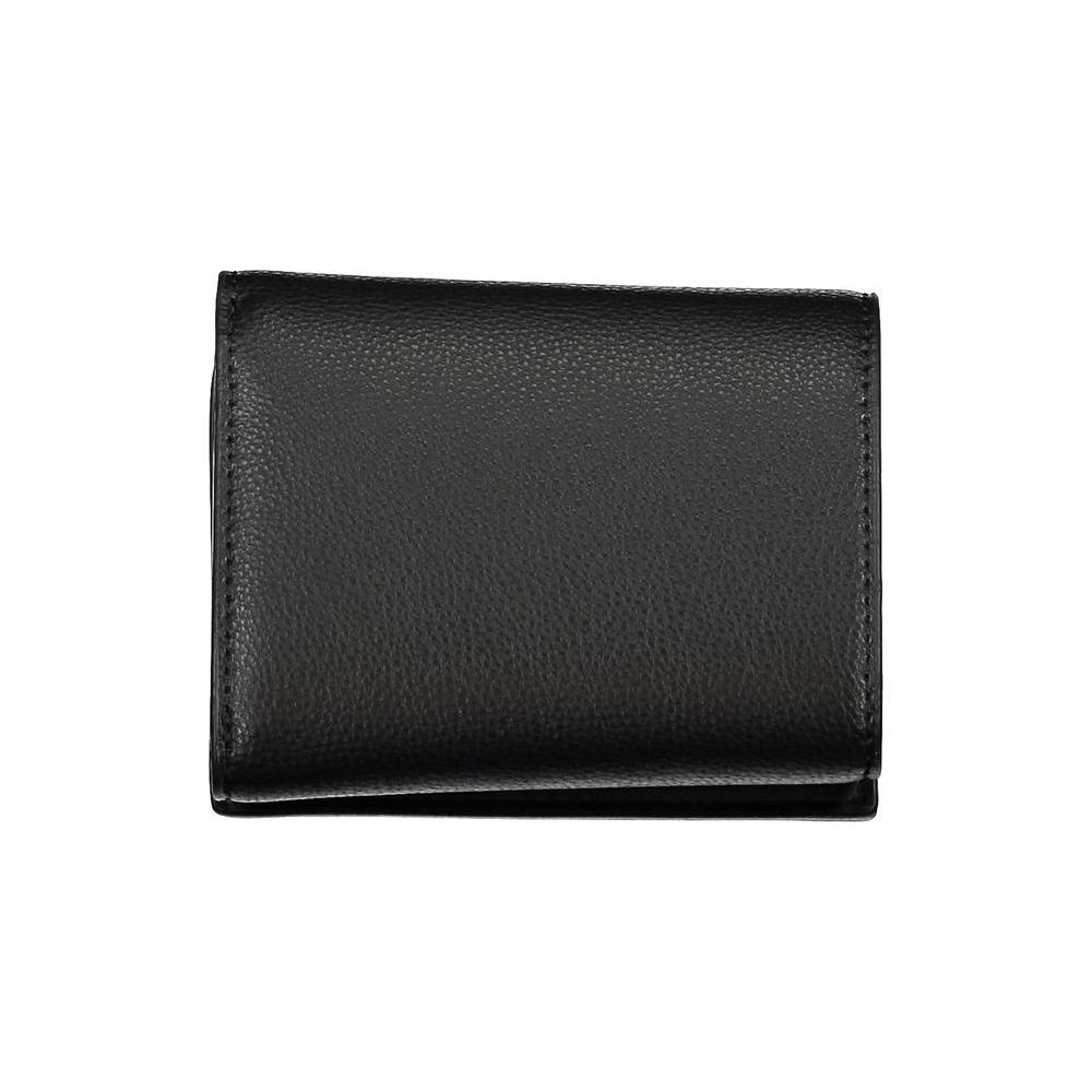 Tommy Hilfiger Black Polyethylene Women Wallet TO-20474