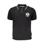 North Sails Black Cotton Polo Shirt NO-27335-S