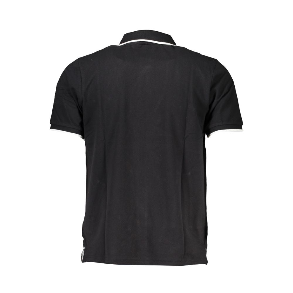 North Sails Black Cotton Polo Shirt NO-27335-S