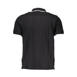 North Sails Black Cotton Polo Shirt NO-27335-S