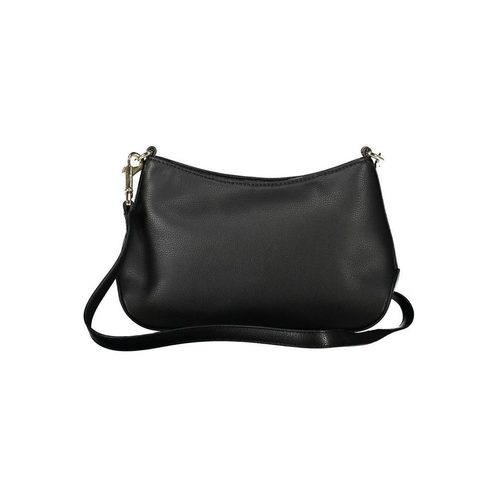 Tommy Hilfiger Black Polyester Handbag TO-27586