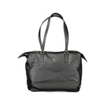 Tommy Hilfiger Black Polyester Women Handbag TO-33680