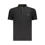 Timberland Black Cotton Men Polo Shirt TI-35451-S