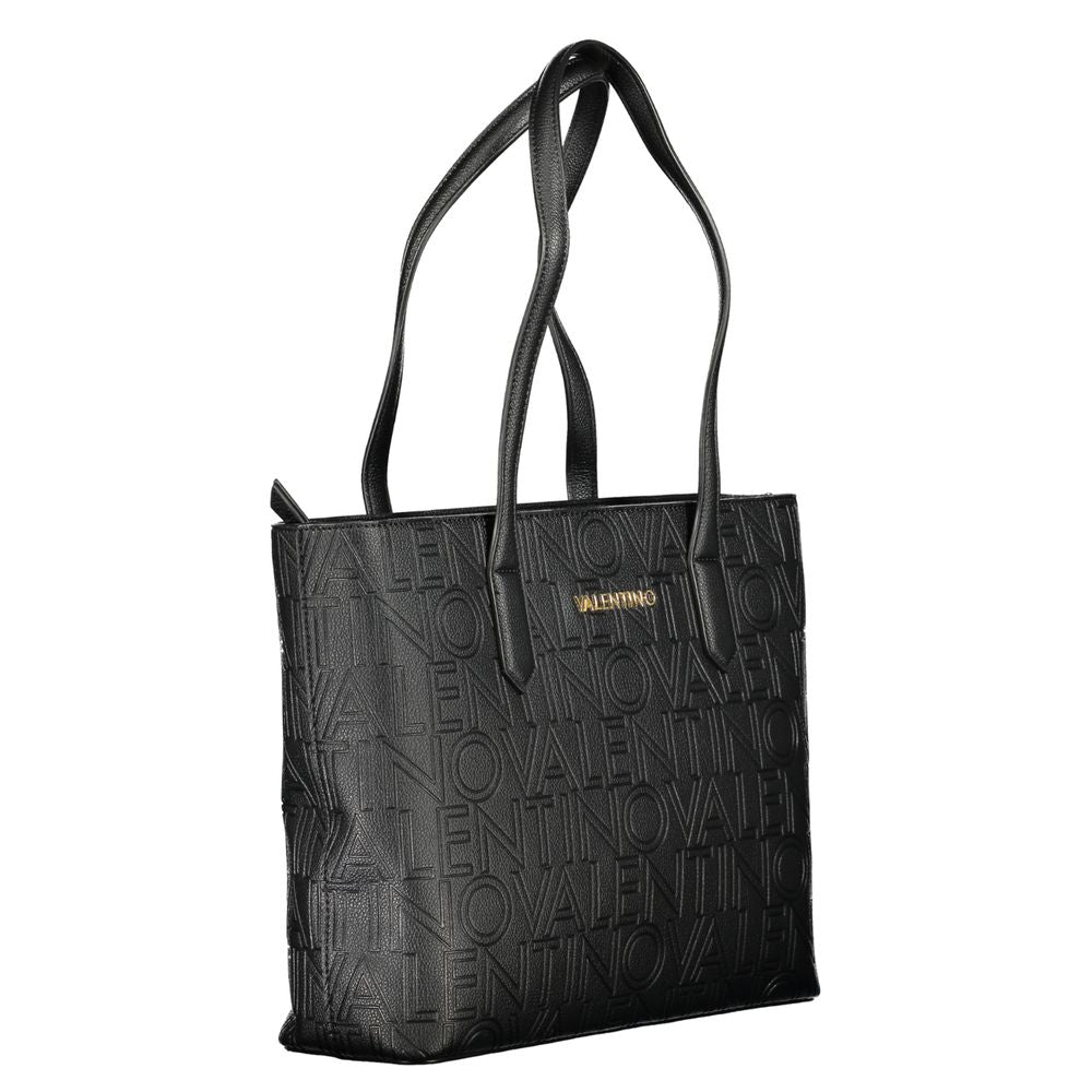 Mario Valentino Black Polyethylene Handbag VA-36071