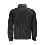 La Martina Black Polyester Men Jacket LA-37672-S