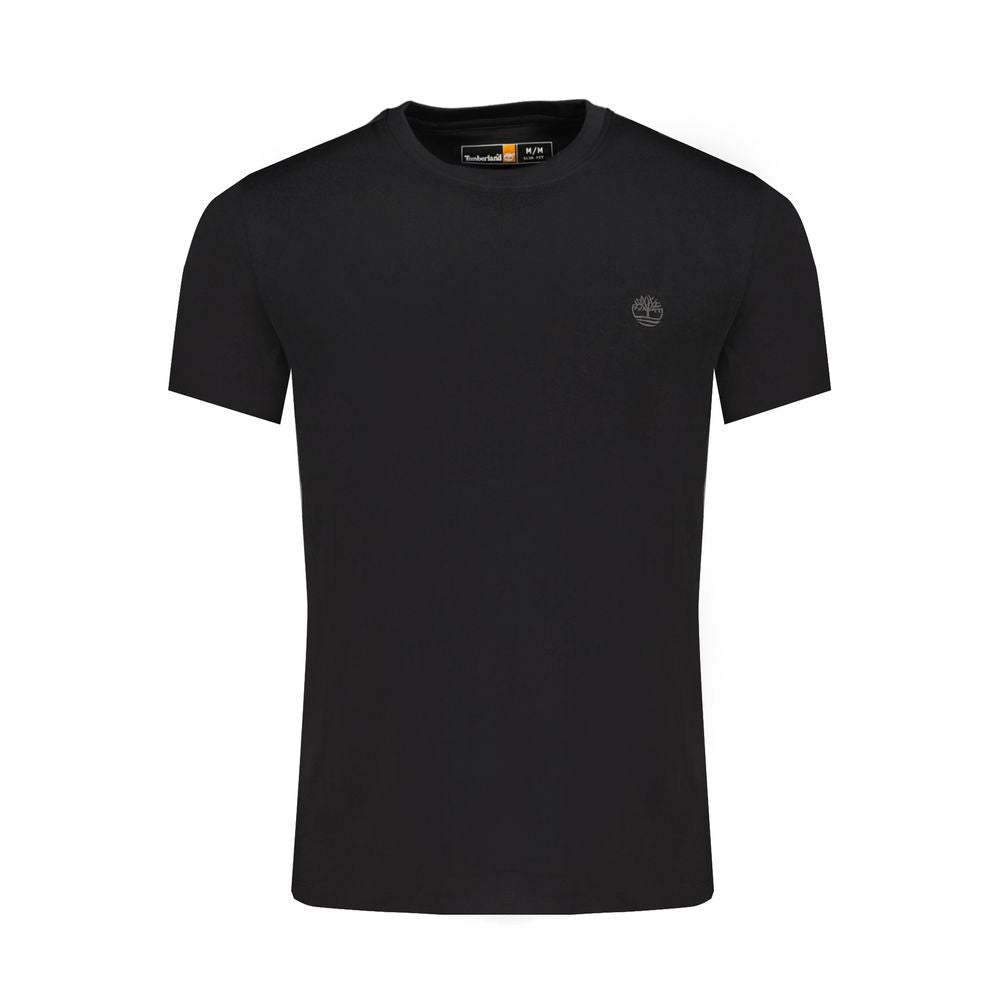 Timberland Black Cotton Men T-Shirt TI-31776-L