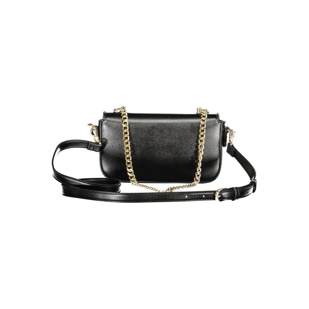 Mario Valentino Black Polyethylene Women Handbag VA-34715