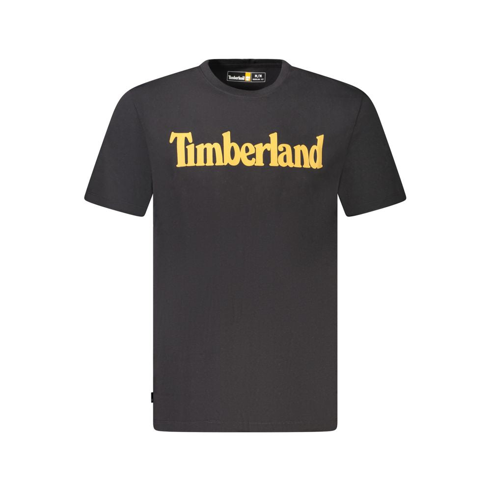 Timberland Black Cotton T-Shirt TI-35487-S