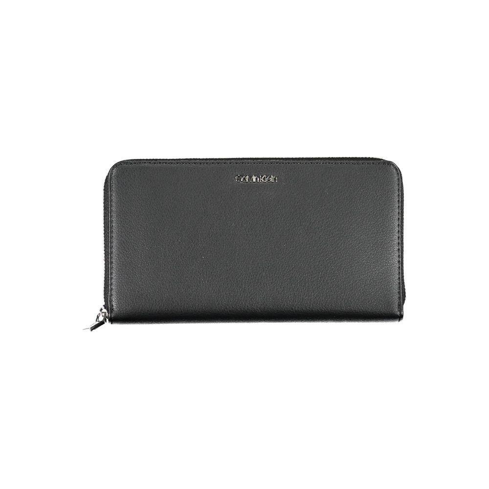 Calvin Klein Black Polyethylene Women Wallet CA-37698