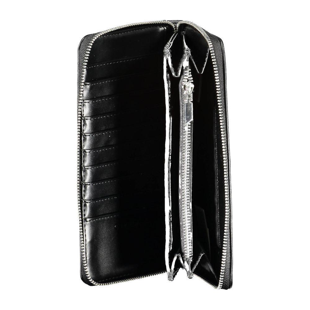 Calvin Klein Black Polyethylene Women Wallet CA-37698