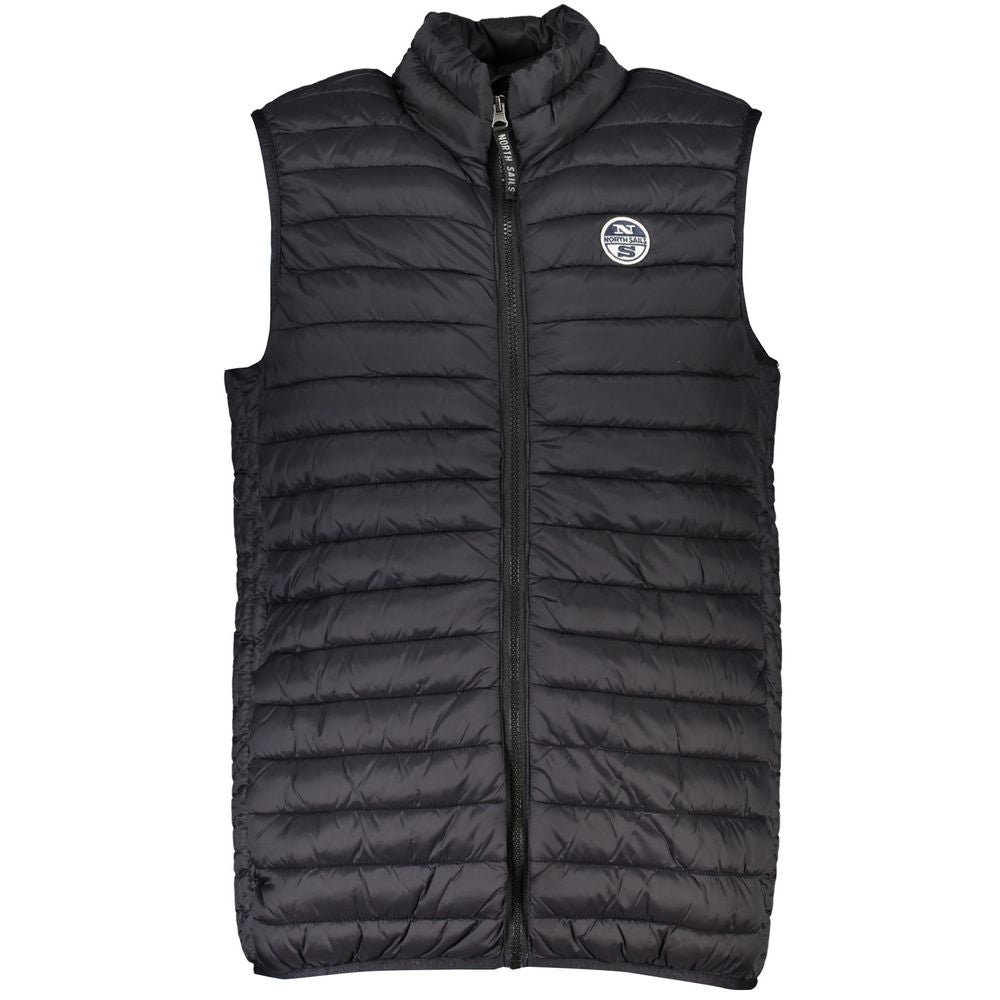 North Sails Black Polyamide Men Jacket NO-23213-XL