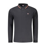 Norway 1963 Black Cotton Men Polo Shirt NO-33168-XL