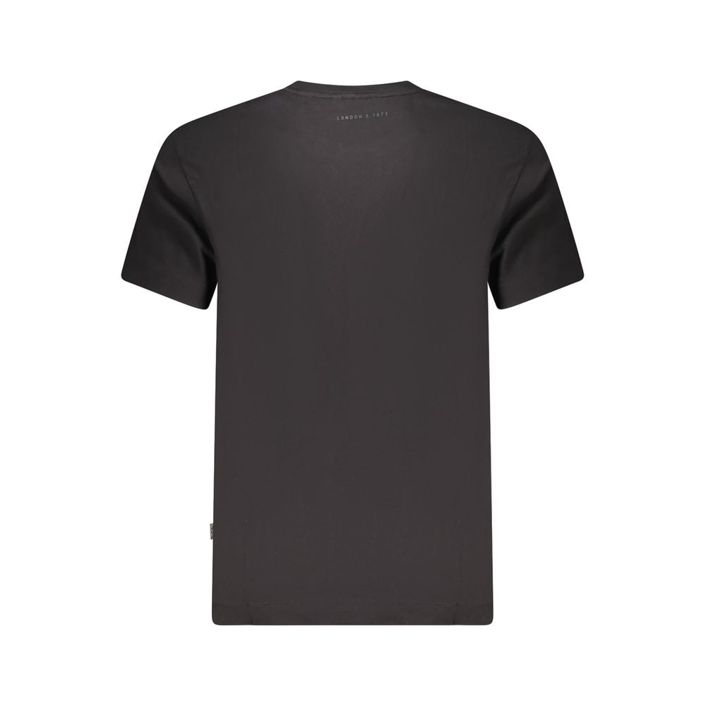 Pepe Jeans Black Cotton Men T-Shirt PE-34978-S